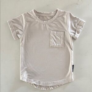 Little Bipsy Bamboo Pocket Tee. Size 18-24M.